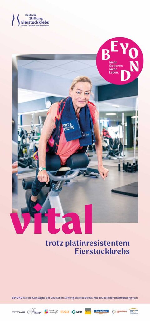 Cornelia ist vital im Fitnesssstudio