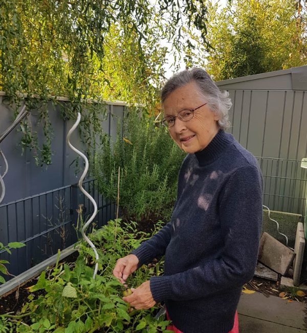 Ingrid Knop im Garten, die zweite Stimme, Eierstockkrebs